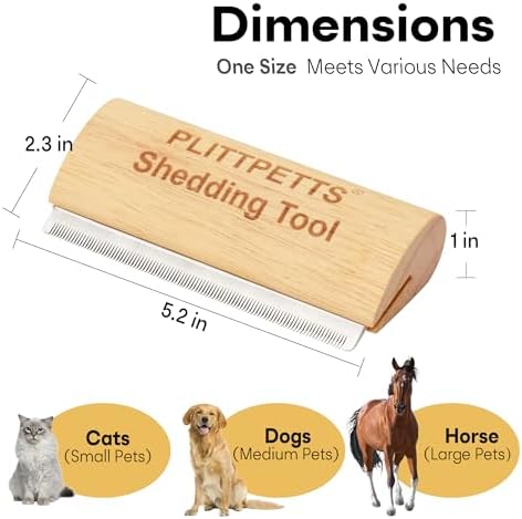 Dog Brush for Shedding, Deshedding Grooming Tool for Dogs - Image 2
