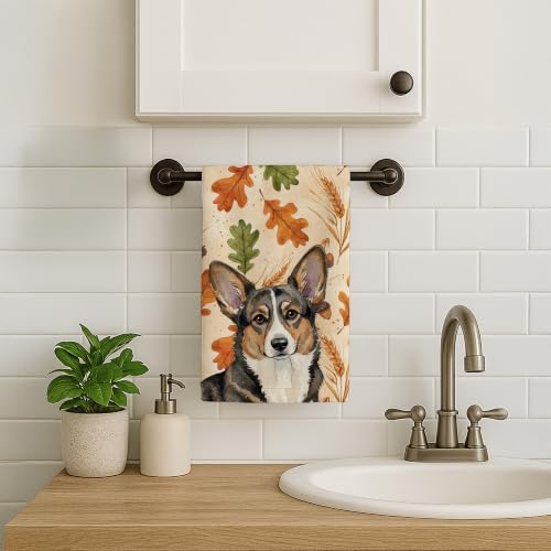 Caroline's Treasures Cardigan Welsh Corgi Dogs Kitchen Towel 15x25 in - Image 2
