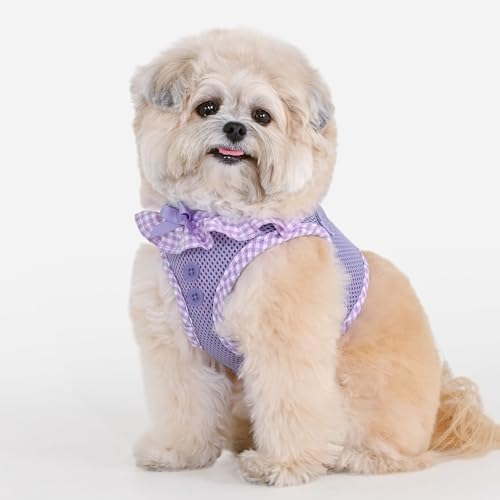 Puppia Vivien Dog Vest Harness B Fashionable Mesh Spring Summer Harness - Image 5