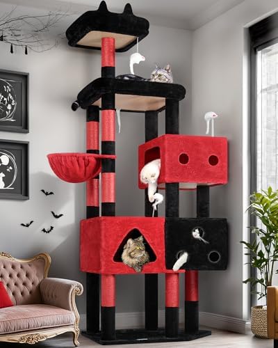 Globlazer Extra Large Gothic Cat Tower by Globlazer