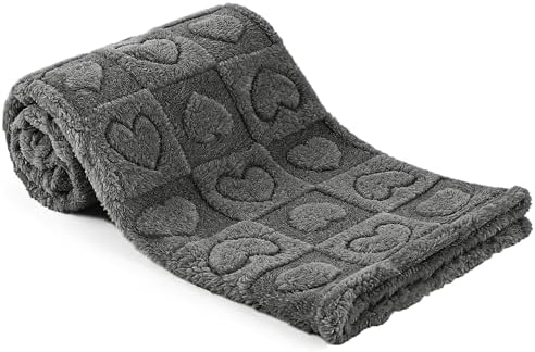 gogobunny Large Pet Blanket for Dogs Cats, Ultra Soft 300GSM Coral Fleece by gogobunny
