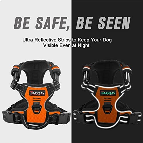 BARKBAY Dog Harness No Pull for Small Sized Dog Front Back Clips, Dog Vest - Image 5