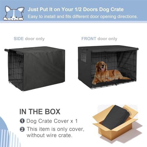 Explore Land Dog Crate Cover, 42 inches - Image 3