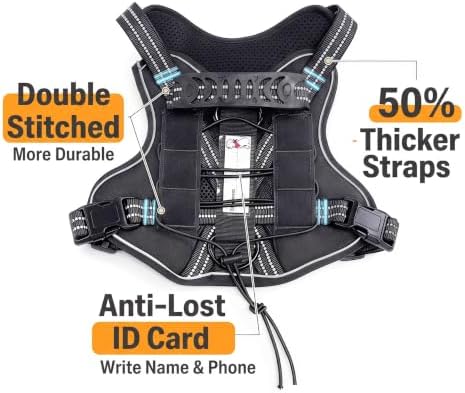 Dog Harness and Leash Set for Medium Dogs, No Pull Tactical Dog Harness - Image 5