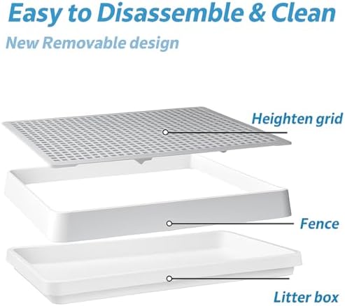 PODOO Rabbit Litter Box – Training Potty Tray - Image 3
