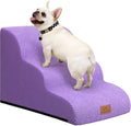 Zerbuger Dog Ramp and Stairs for Bed, Nonslip Cover by Zerbuger