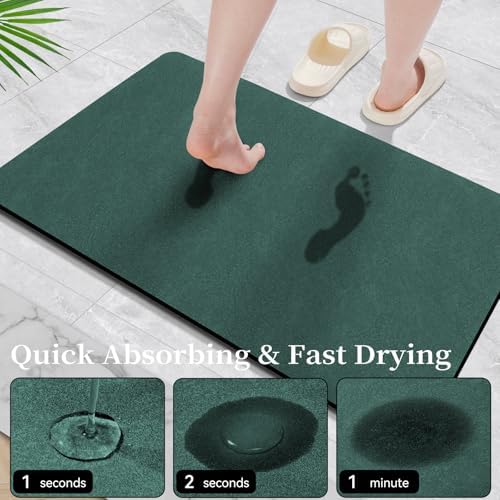 Bathroom Mat Rugs Sets 2 Piece Stone Bath Mats - Image 2