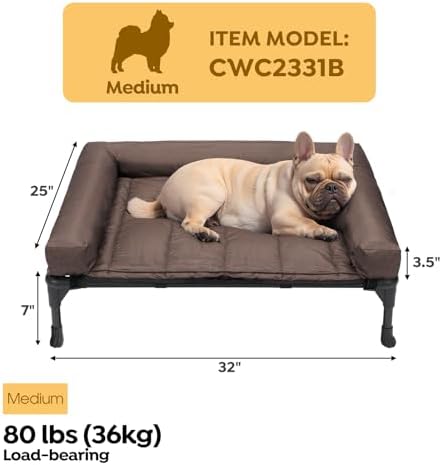 Veehoo Outdoor Elevated Dog Bed - Image 2