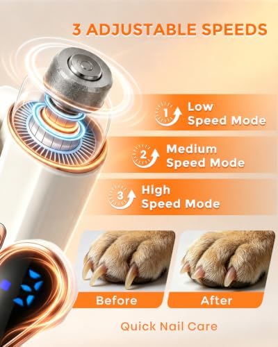 2-in-1 Dog Nail Clippers & Cat Grinder - Image 5