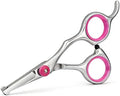 Dog Grooming Scissors, 4.5 Inch Round Tip Pet Scissors by Fcysy
