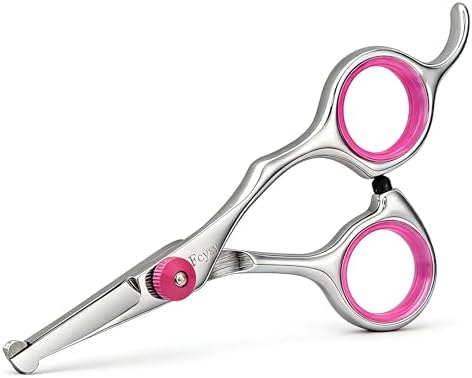 Dog Grooming Scissors, 4.5 Inch Round Tip Pet Scissors by Fcysy
