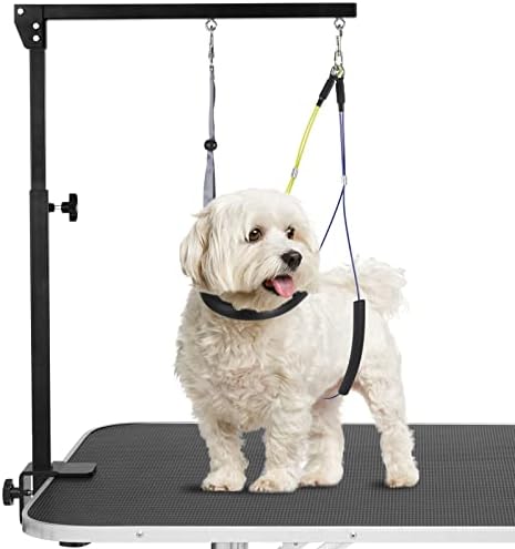 Adjustable Dog Grooming Arms for Small Medium Dogs by Duckygoo