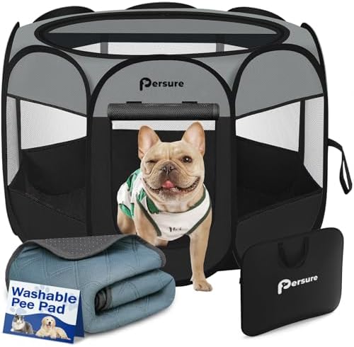 Persure Cat Dog Playpen Tent Crate Cage by PERSURE