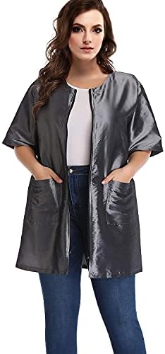 Noverlife Round Neck Pet Grooming Smock - Image 7