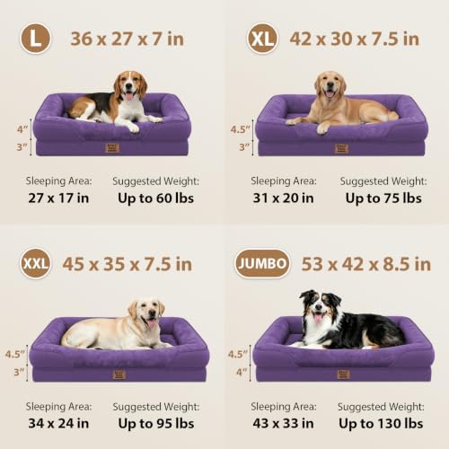 Chez Paw Orthopedic Washable XXL Dog Bed - Image 6