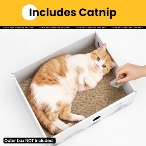 Conlun Cat Scratcher Heavy-Duty Double-Sided Cardboard Pad - Image 4