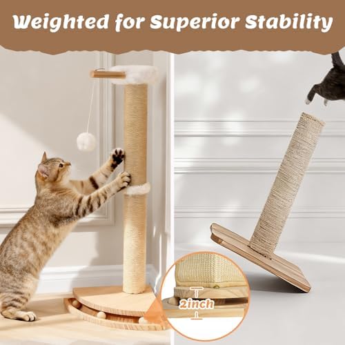 Cat Corner Scratcher with Interactive Ball Toys - Image 5