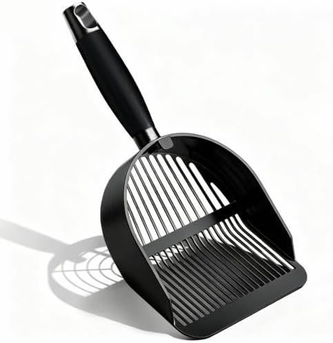 DHXYZZB Cat Litter Scoop Stainless Steel Litter Shovel, Heavy Duty Litter Sifter by DHXYZZBBetterlivingwithpet
