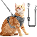 Cat Harness and Leash Set for Walking Escape Proof, Adjustable Soft Kittens Vest by Unknown