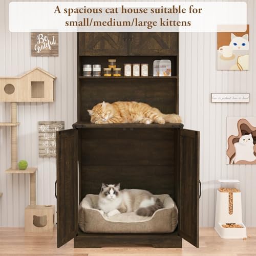 71Inches Tall Cat Litter Box Enclosure - Image 6