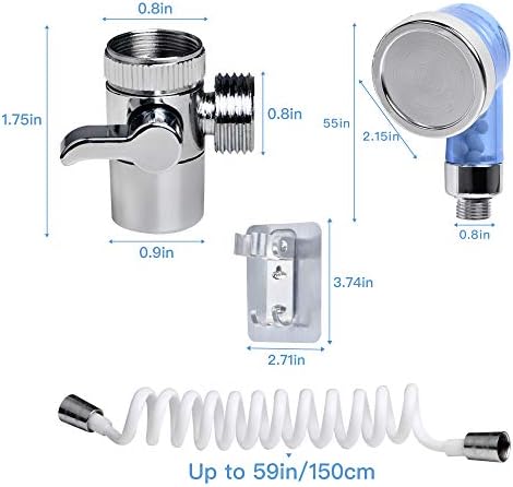 Sink Faucet Hose Sprayer Akamino Hair Washing Hand Shower Spray Faucet - Image 2