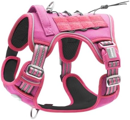 AUROTH Tactical Dog Harness Medium Sized Dog No Pull Adjustable Dog Vest by AurothPets