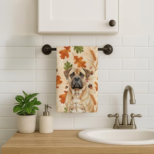 Caroline's Treasures Bullmastiff Dogs Kitchen Towel 15x25 in - Image 2