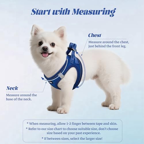 No Pull Dog Puppy Harness and Leash Set Reflective Mesh Vest XX-Small - Image 2