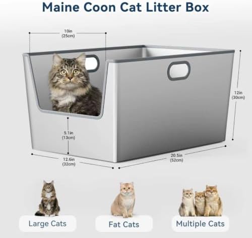 XXL Stainless Steel Litter Box - Image 4