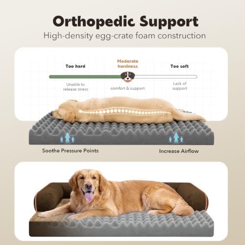 MEKIY Orthopedic XL Dog Bed - Image 3