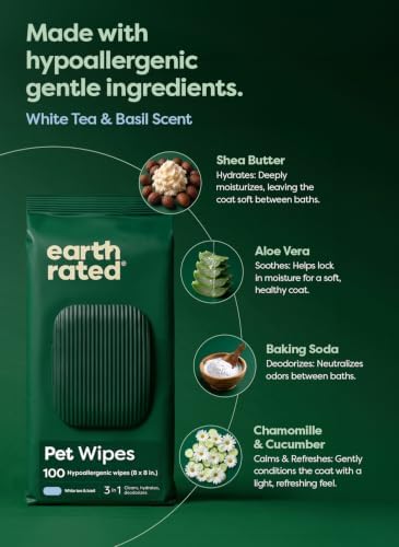 3-in-1 Dog Wipes for Paws & Butt, Deodorizing - Image 5