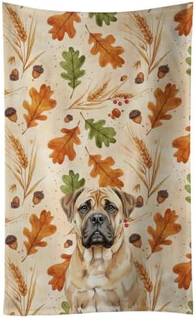 Caroline's Treasures Bullmastiff Dogs Kitchen Towel 15x25 in by CarolinesTreasures