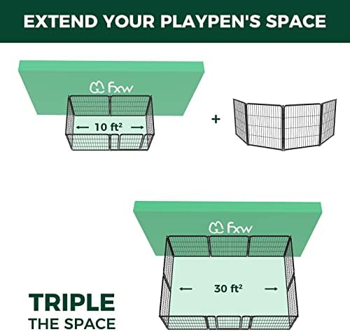 FXW Homeplus Indoor Dog Playpen, 4 Panels, - Image 2