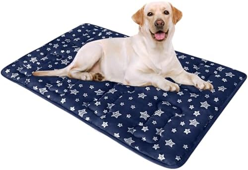 Dog Crate Pad Mat, Soft Dog Bed Mat by Moonsea