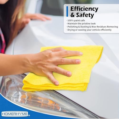 Microfiber Cleaning Cloth, 200 Pack Cleaning Rags Microfiber Towel Bulk - Image 6