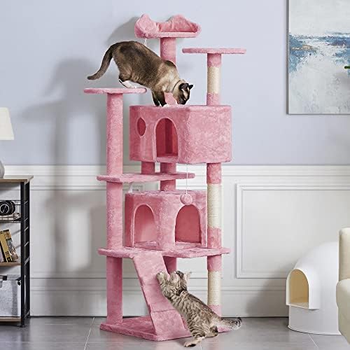 Yaheetech 70in Multi-Level Sturdy Cat Tree, Sisal Scratching Posts - Image 3