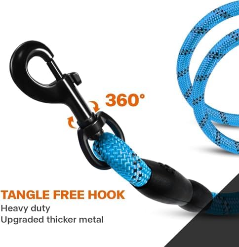 Taglory Rope Dog Leash for Medium Large Dogs, 4 FT Padded Handle - Image 6