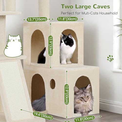 Globlazer Maine Coon Cat Tower for Indoor Adult Cats - Image 5