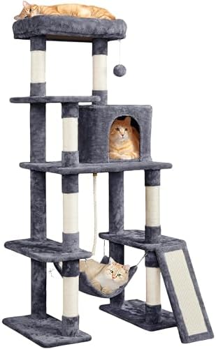 Yaheetech 54in Cat Tree Tower for Large Cats by Yaheetech