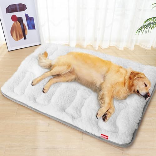 Dog Bed Crate Mat, Soft Plush Dog Bed Pad - Image 6