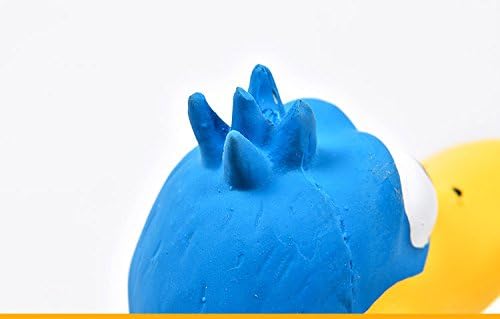 Tamu style Rubber Chicken Dog Toy, 11-Inch Blue Screaming Squeaky Toy - Image 5