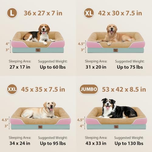 Chez Paw Orthopedic Washable XXL Dog Bed - Image 6