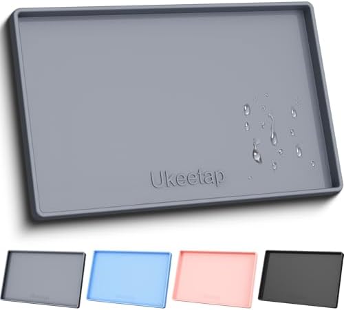19" x 12" Extra Thick Silicone Mat Waterproof by ukeetap