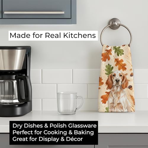 Caroline's Treasures English Setter Dogs Kitchen Towel 15x25 in - Image 3
