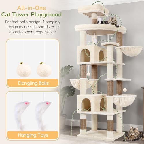Globlazer 82in Extra Large Cat Tree Tower - Image 5