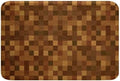 Pixelated Bath Rug, Miners Lattice Games Shaggy Absorbent Non Slip Floor Mat by Manfei