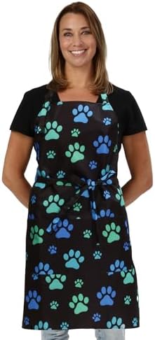Plum Hill Waterproof Dog Grooming Apron, Groomer Apparel, Pet Washing Smocks by PlumHill