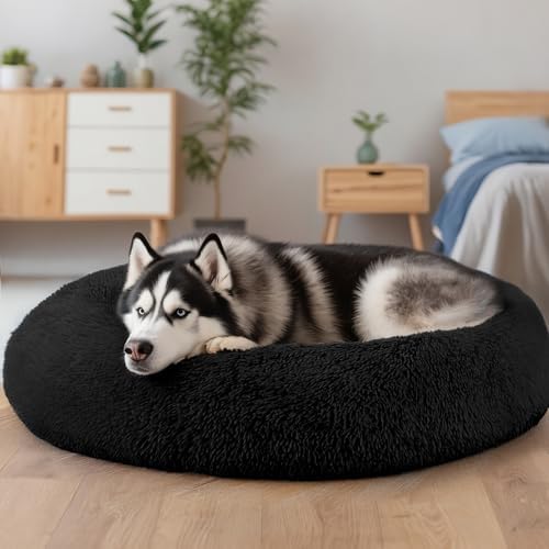 Extra Large Dog Beds, 36in Human Dog Anxiety Relief Comfort Bed - Image 5