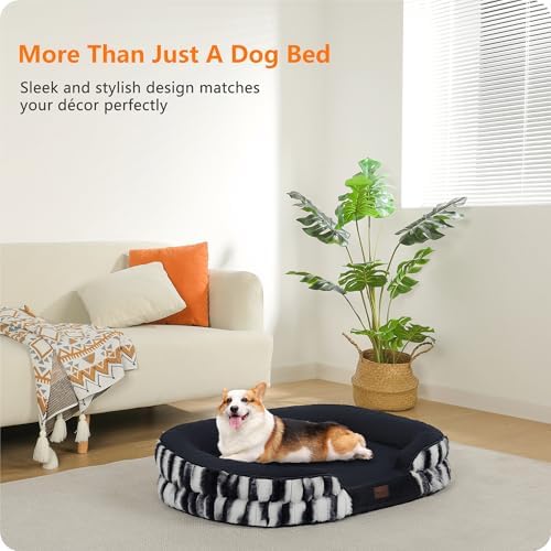 Dwanton Orthopedic Waterproof Medium Dog Bed Sofa, Gel Memory Foam - Image 2