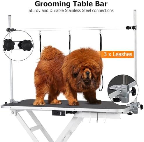 47" Upgraded Electric Dog Grooming Table - Image 4